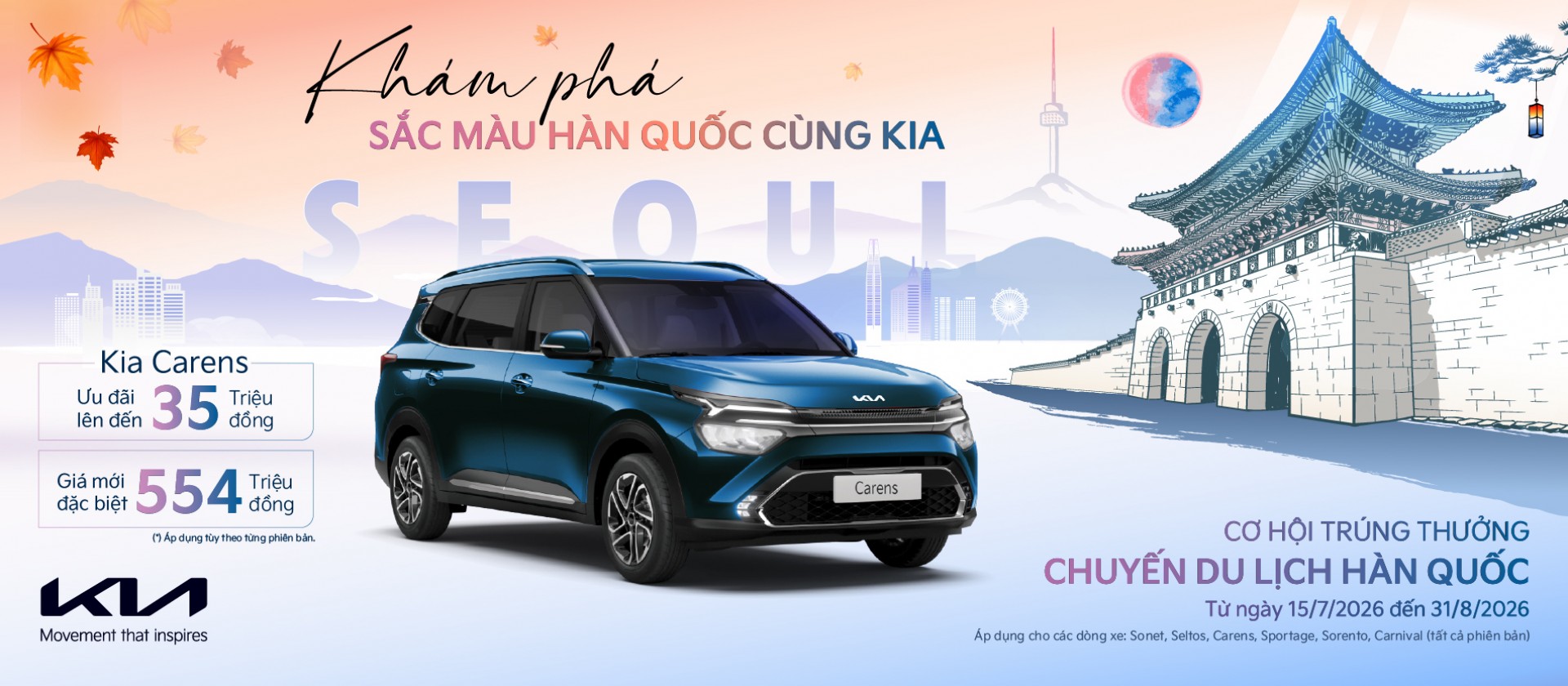 Khám phá sắc màu Hàn Quốc